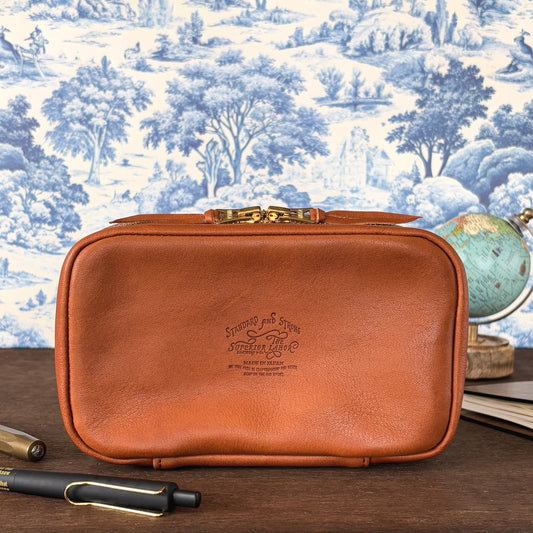 THE SUPERIOR LABOR / ユティリティレザーポーチ「ナチュラル」