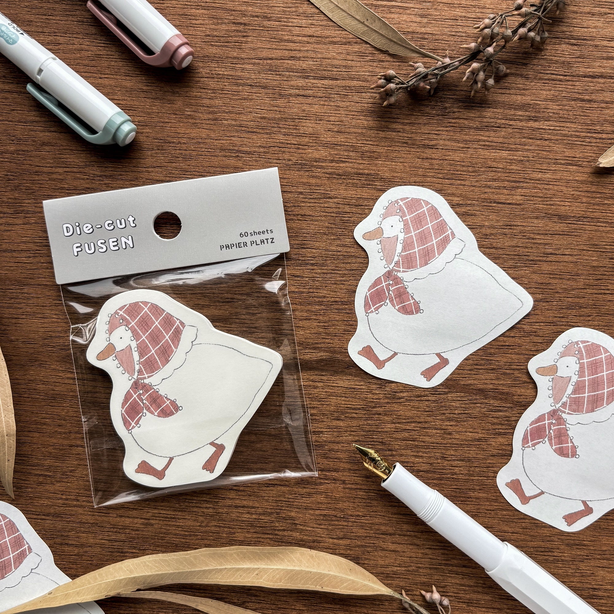 Shoichiro Tobimatsu / Die-cut Sticky Notes - Duck