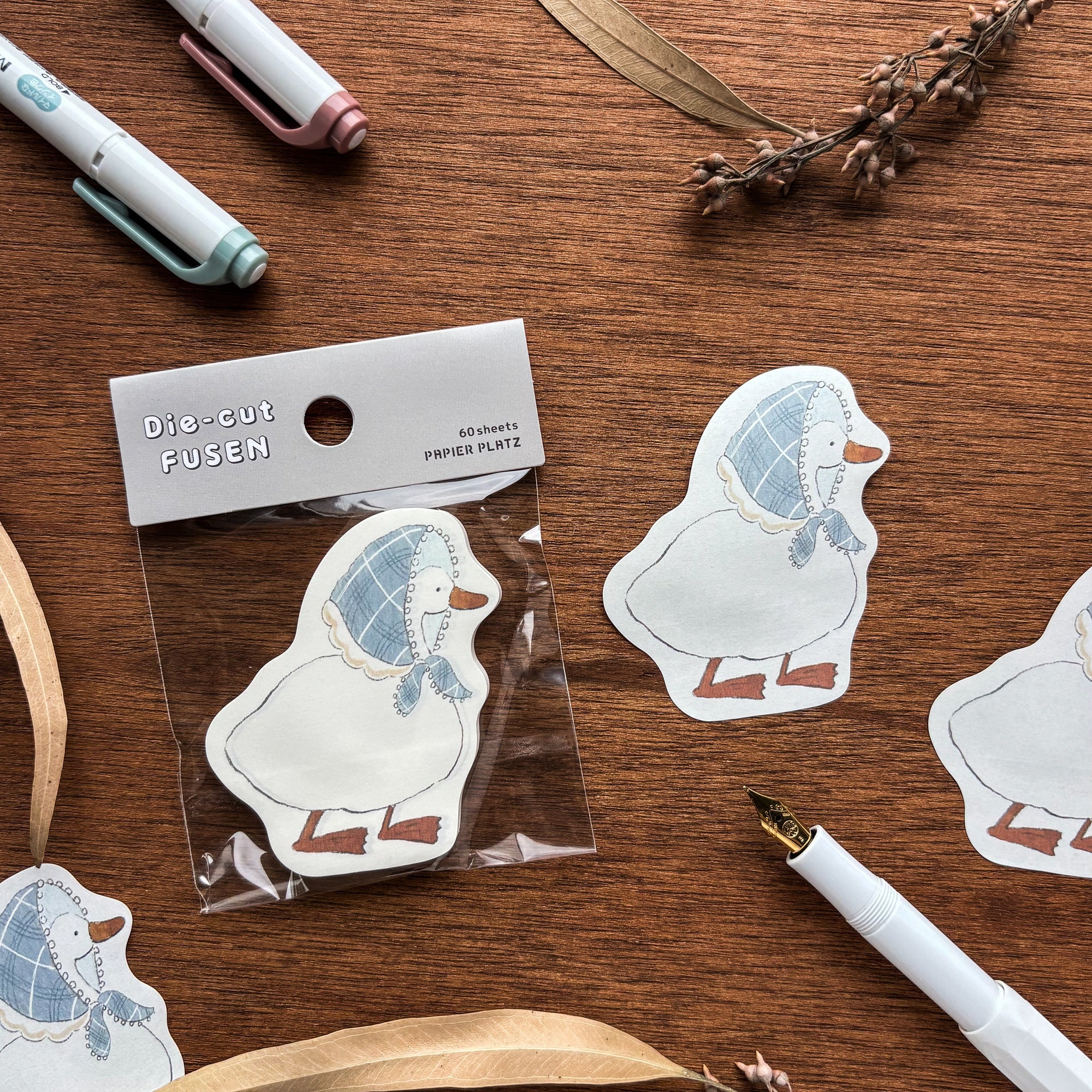 Shoichiro Tobimatsu / Die-cut Sticky Notes - Duck