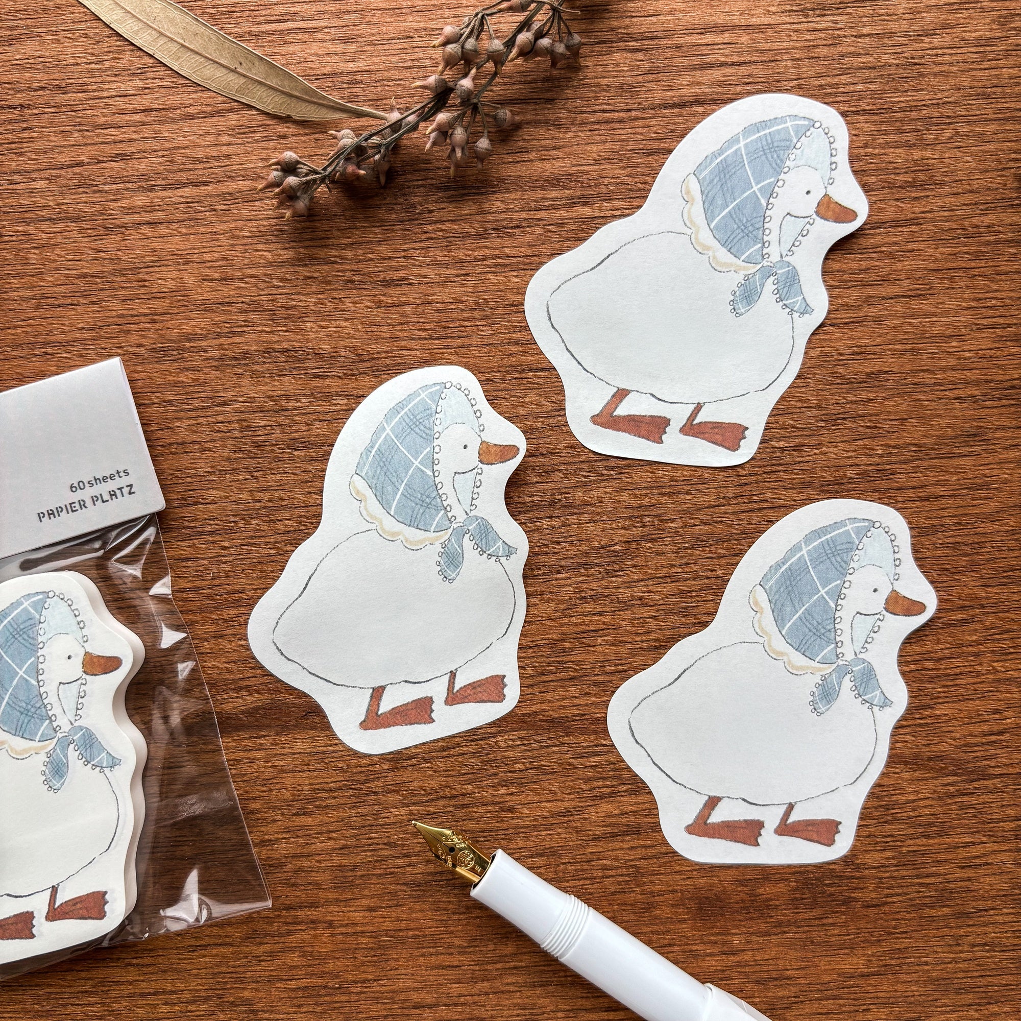 Shoichiro Tobimatsu / Die-cut Sticky Notes - Duck