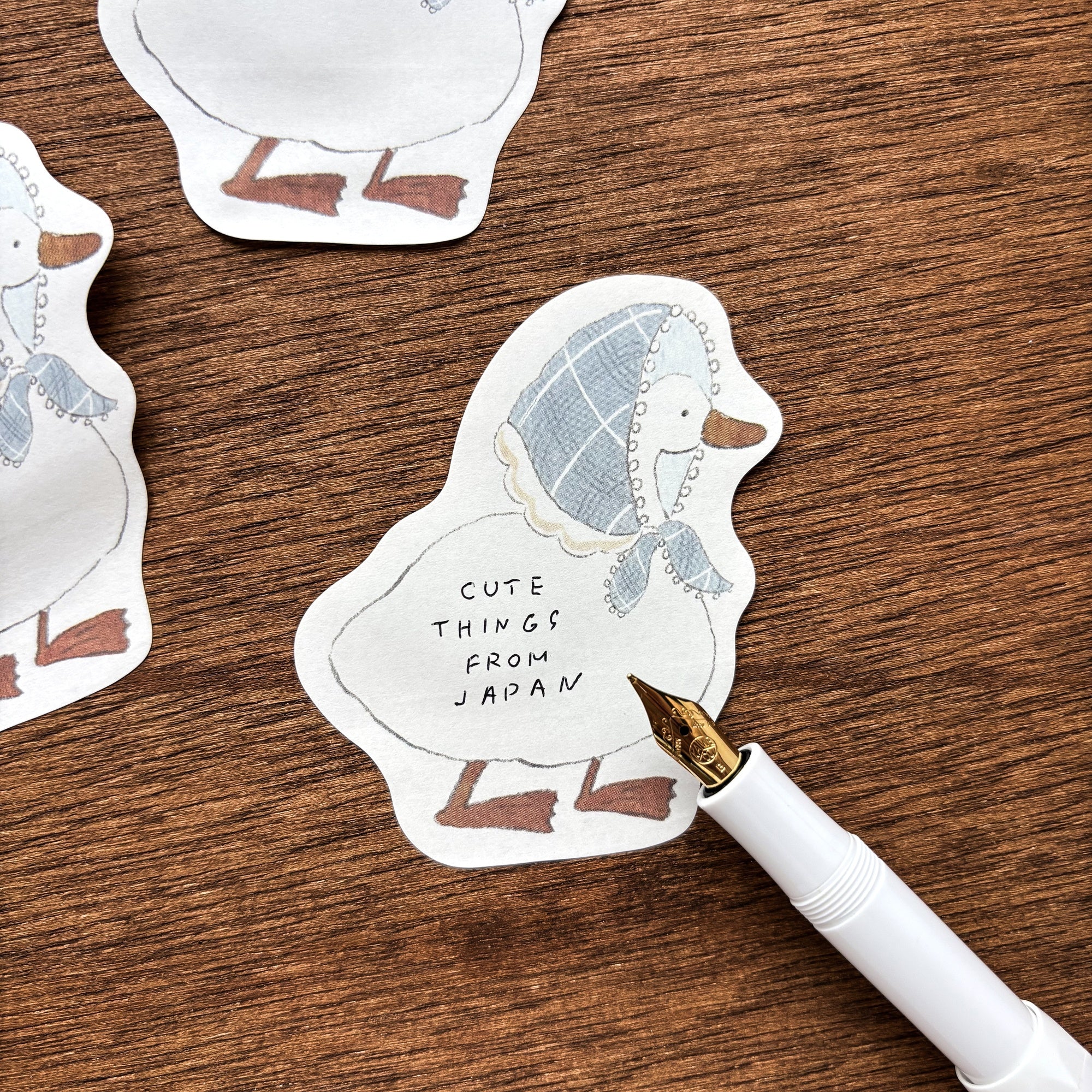 Shoichiro Tobimatsu / Die-cut Sticky Notes - Duck