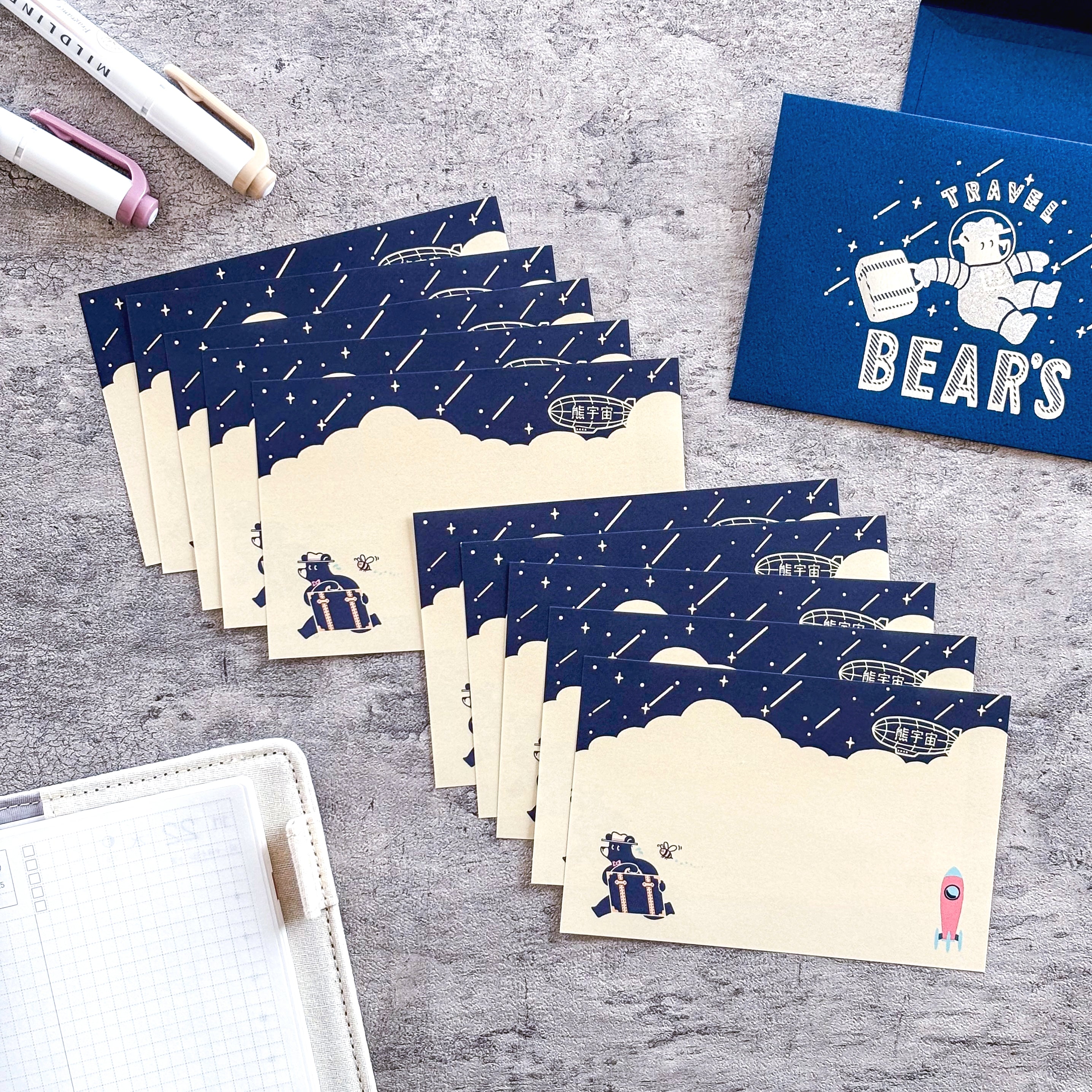 Obi1 / Mini Letter Set - Galaxy Tour