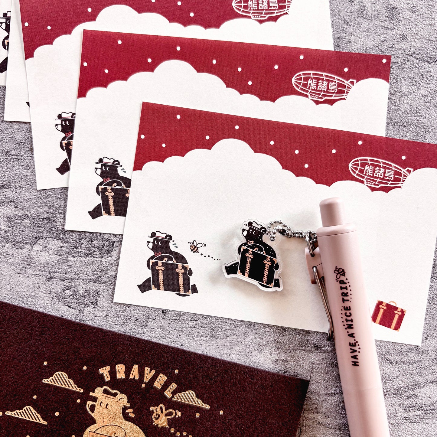 Obi1 / Uni-ball One P - Have a nice trip (0.38mm)