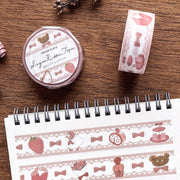 Shoichiro Tobimatsu / Washi Tape - Sugar Ribbon (pink)
