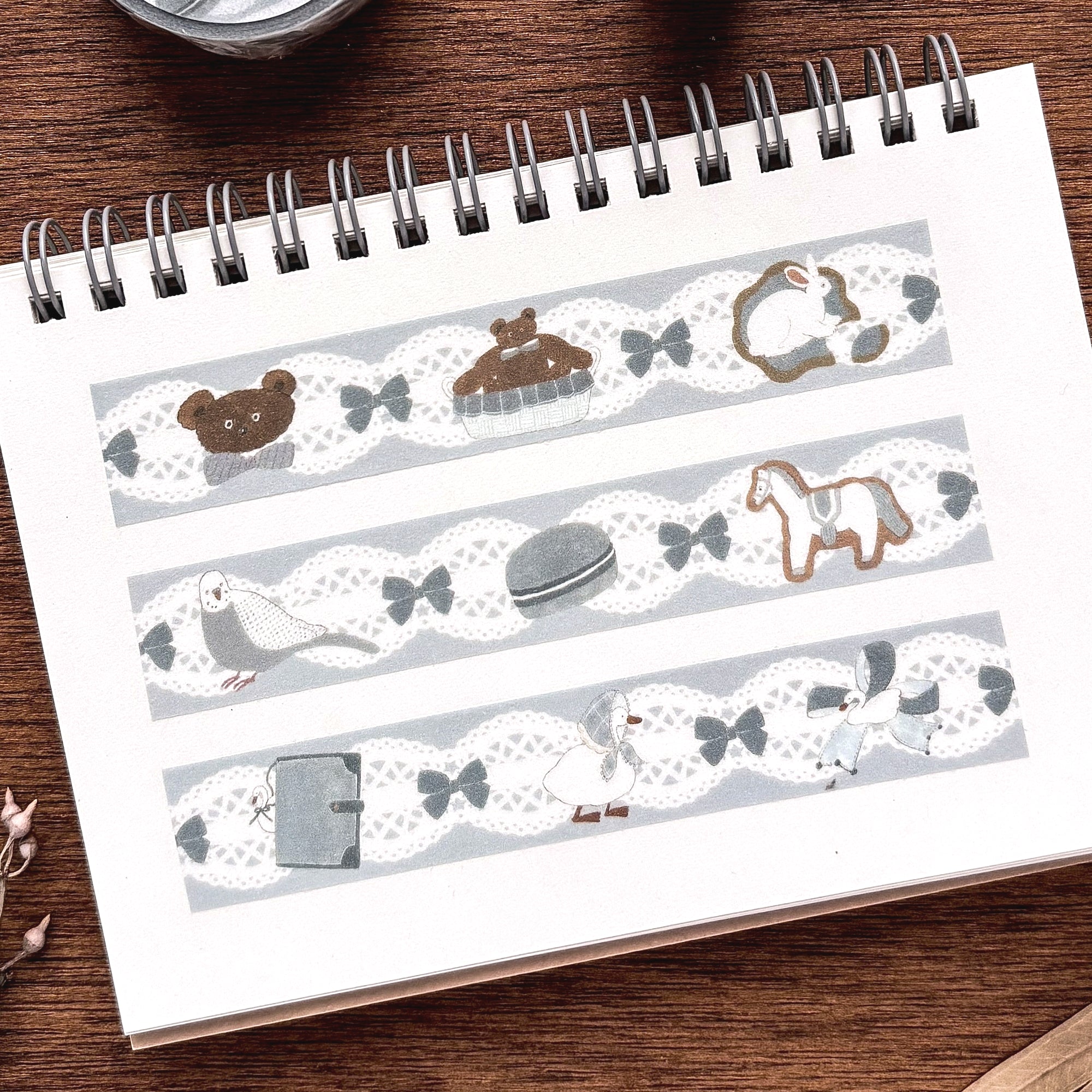 Shoichiro Tobimatsu / Washi Tape - Sugar Ribbon (blue)