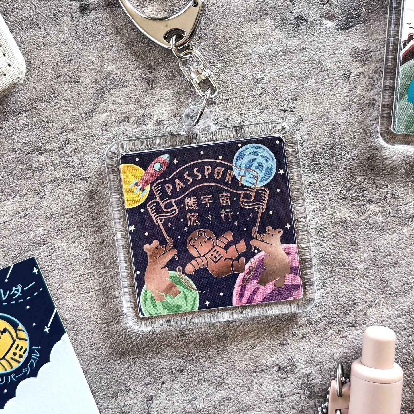 Obi1 / Acrylic Keychain - Galaxy Tour