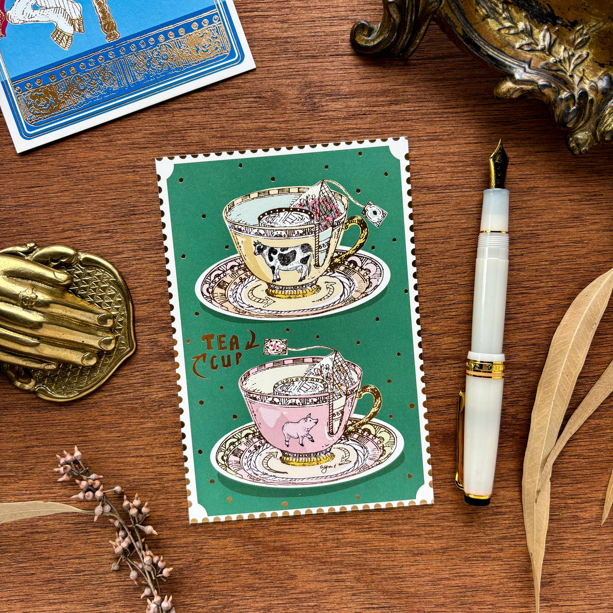 Aya Inoue / Shiny Postcard - Tea Cup
