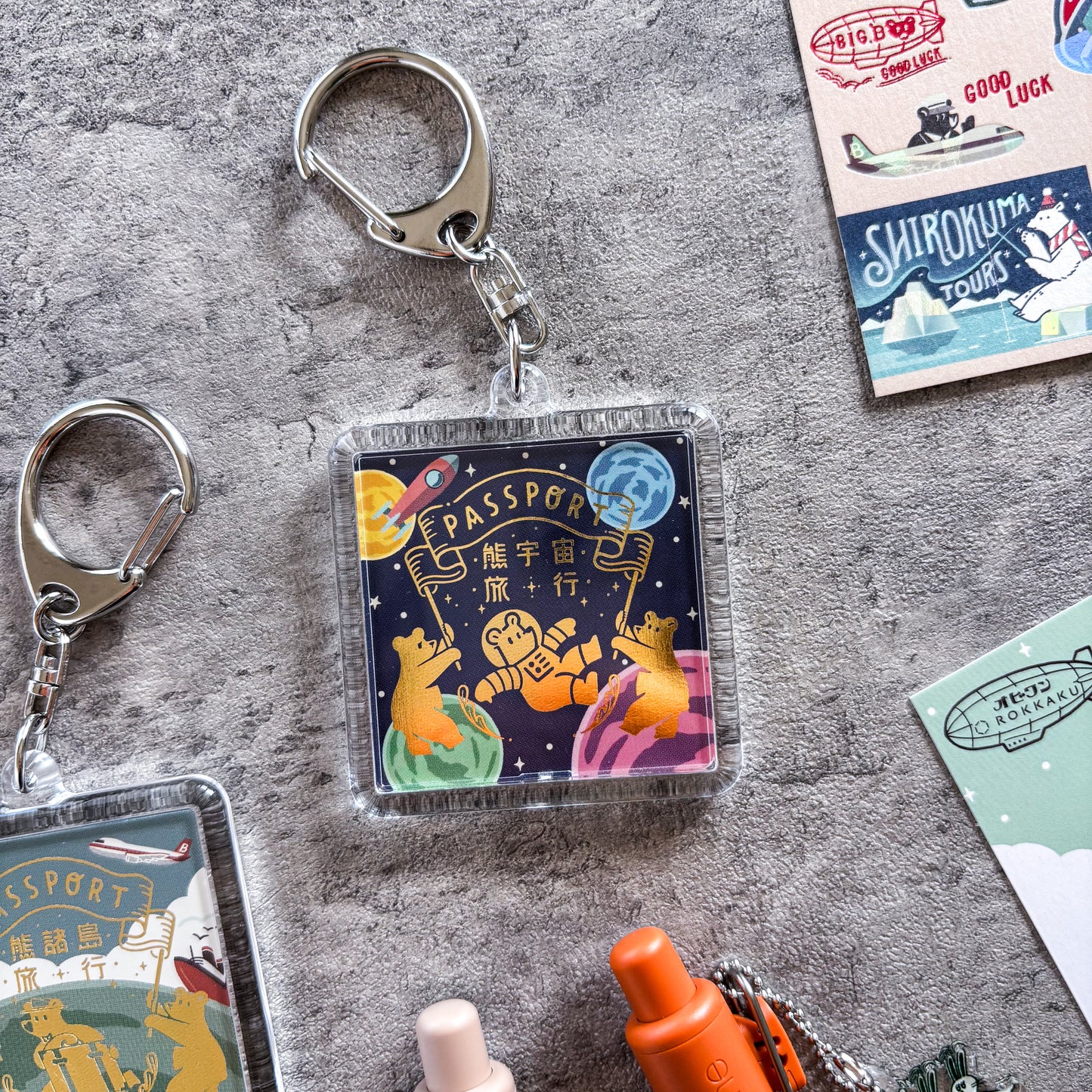 Obi1 / Acrylic Keychain - Galaxy Tour