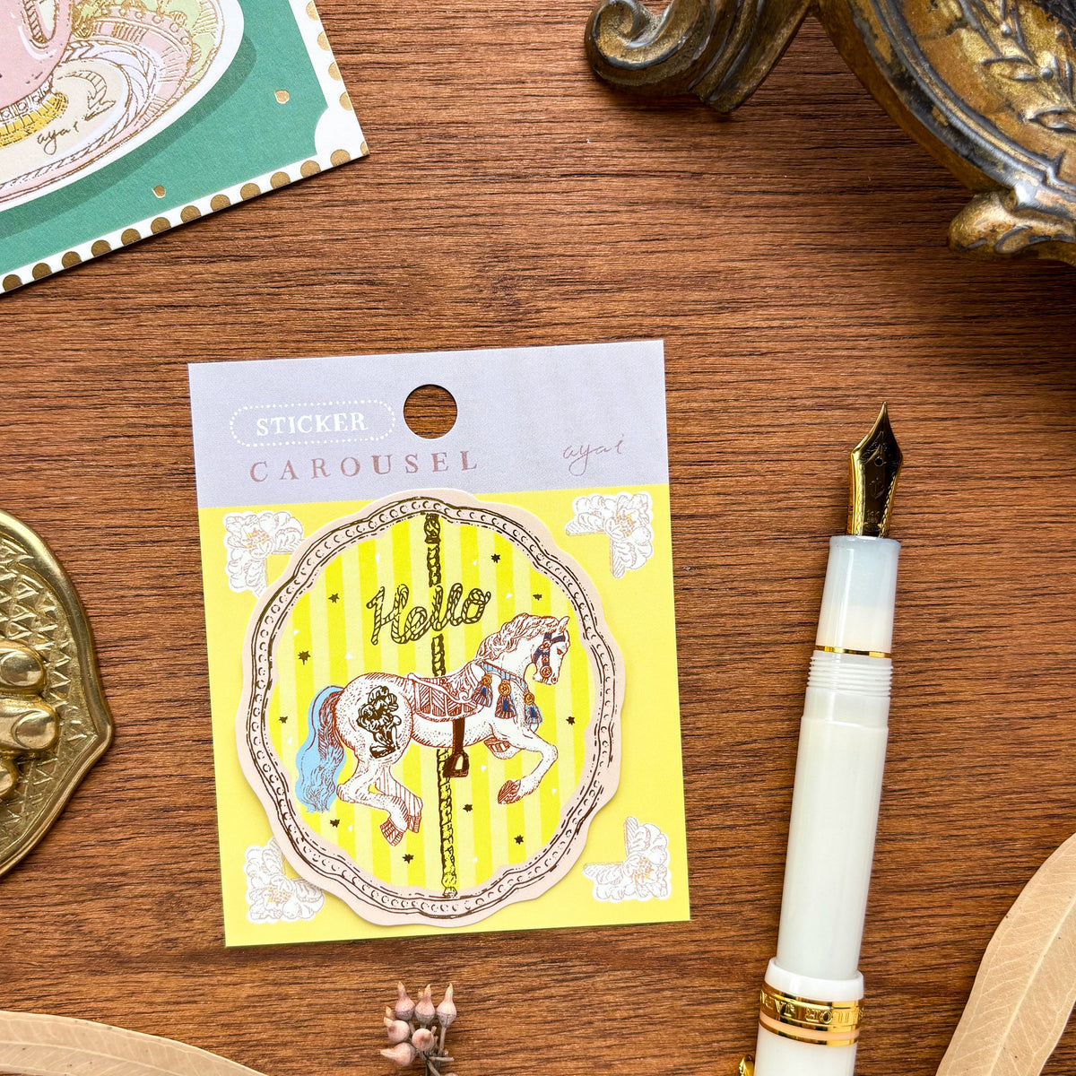 Aya Inoue / Vinyl Sticker - Carousel