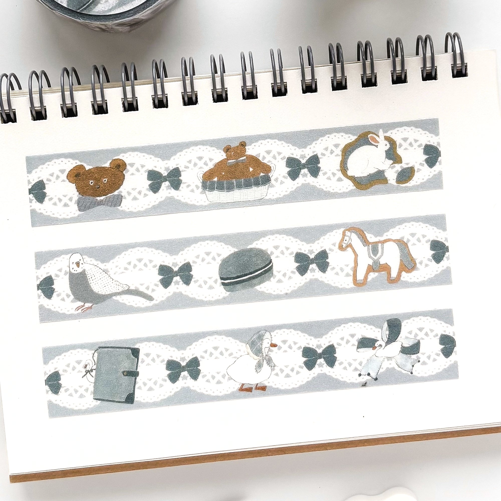 Shoichiro Tobimatsu / Washi Tape - Sugar Ribbon (blue)