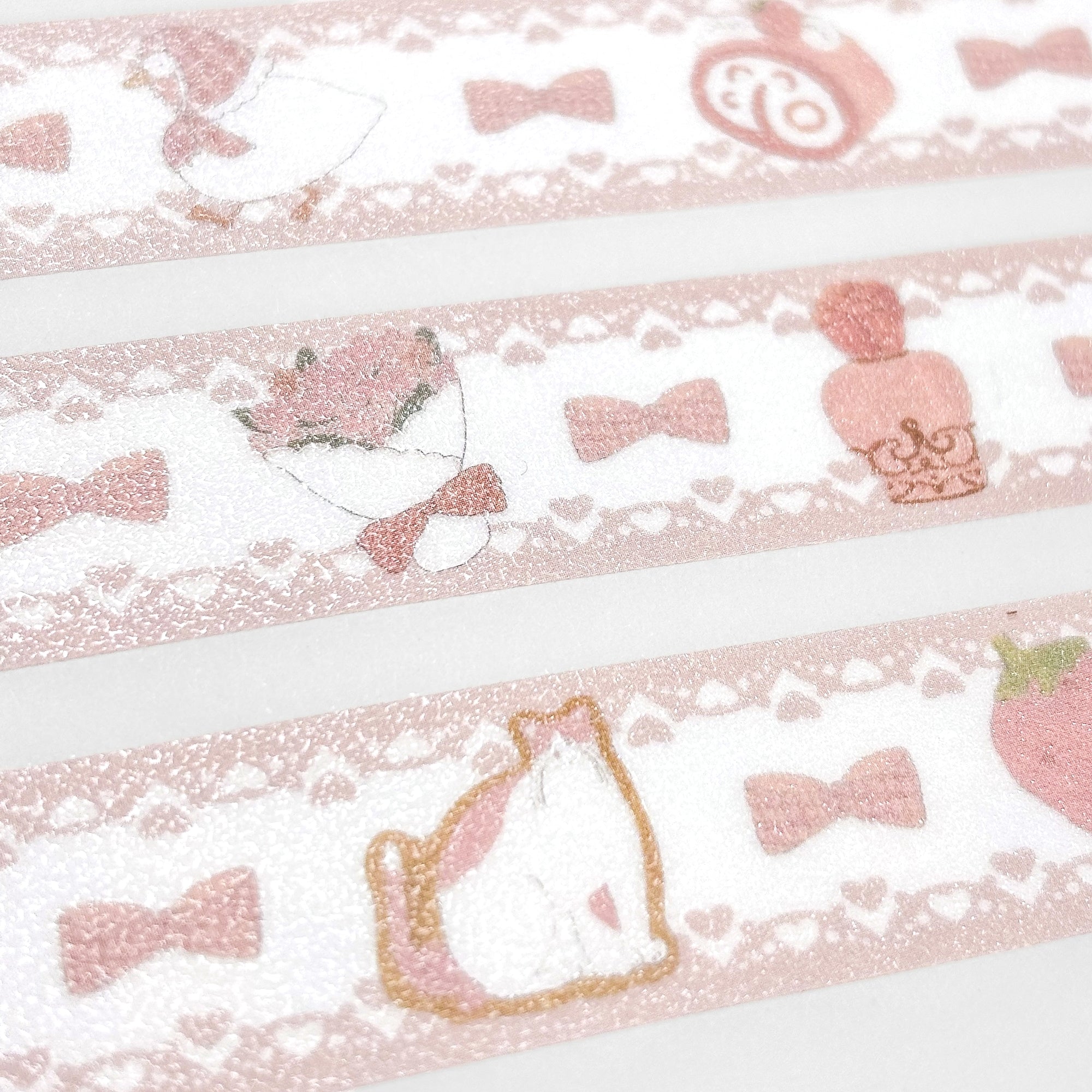 Shoichiro Tobimatsu / Washi Tape - Sugar Ribbon (pink)