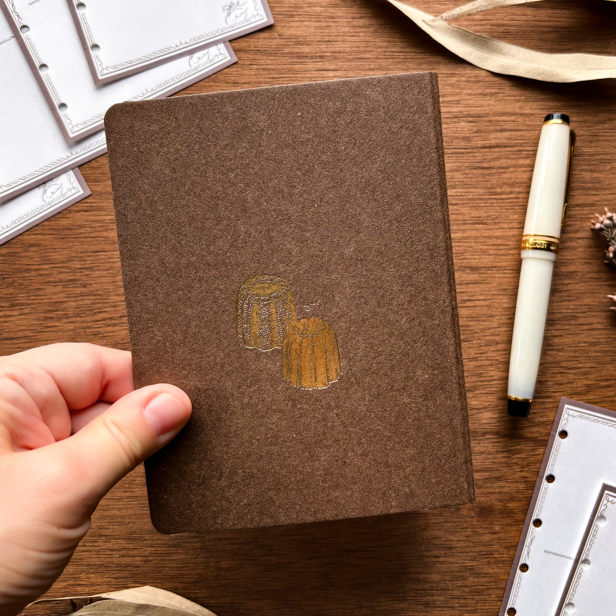 Aya Inoue / M6 Papre Ring Binder - Tea Cup