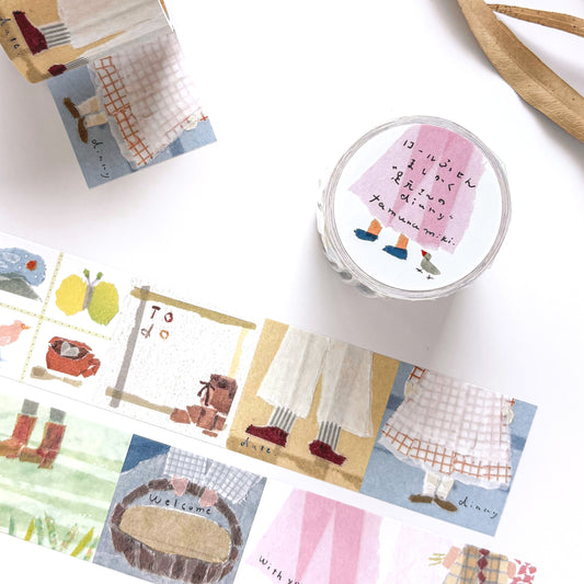 Miki Tamura / Roll Sticky Notes - Diary