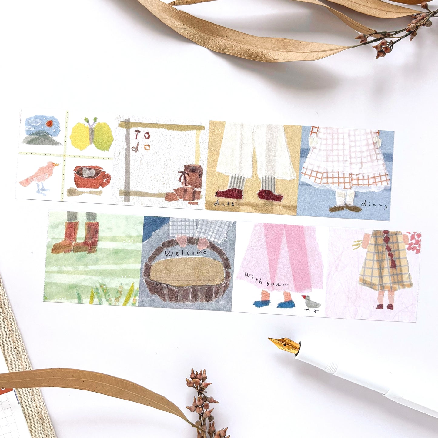 Miki Tamura / Roll Sticky Notes - Diary