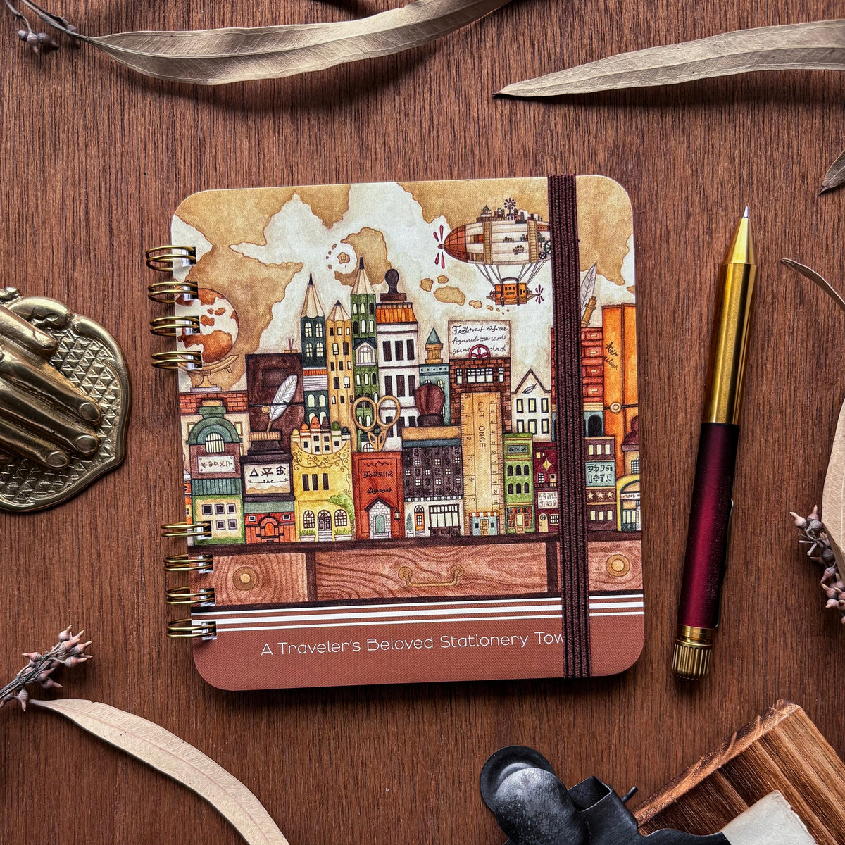 Kuusoogai / Small Ring Notebook - The Stationery Town Loved by Travelers