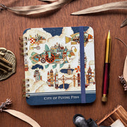 Kuusoogai / Small Ring Notebook - Flying Fish Town