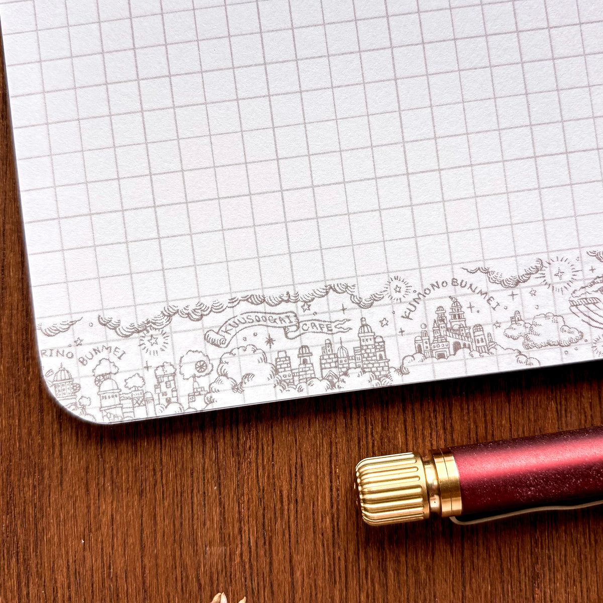 Kuusoogai / Small Ring Notebook - The Stationery Town Loved by Travelers