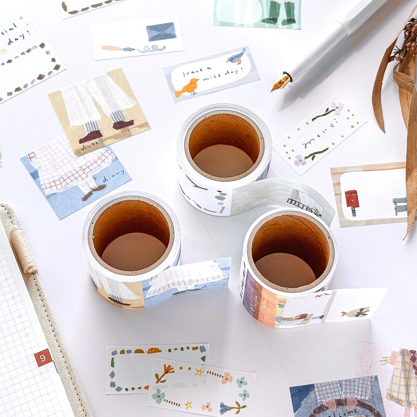 Miki Tamura / Roll Sticky Notes - Diary