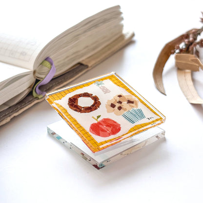 Miki Tamura / Reversible Clip - Lunch Time