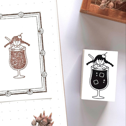 Peppoko / Rubber Stamp - Cream Soda