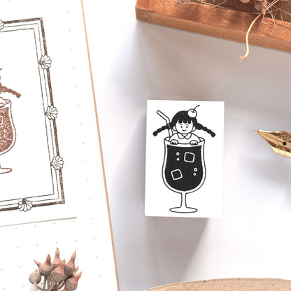 Peppoko / Rubber Stamp - Cream Soda