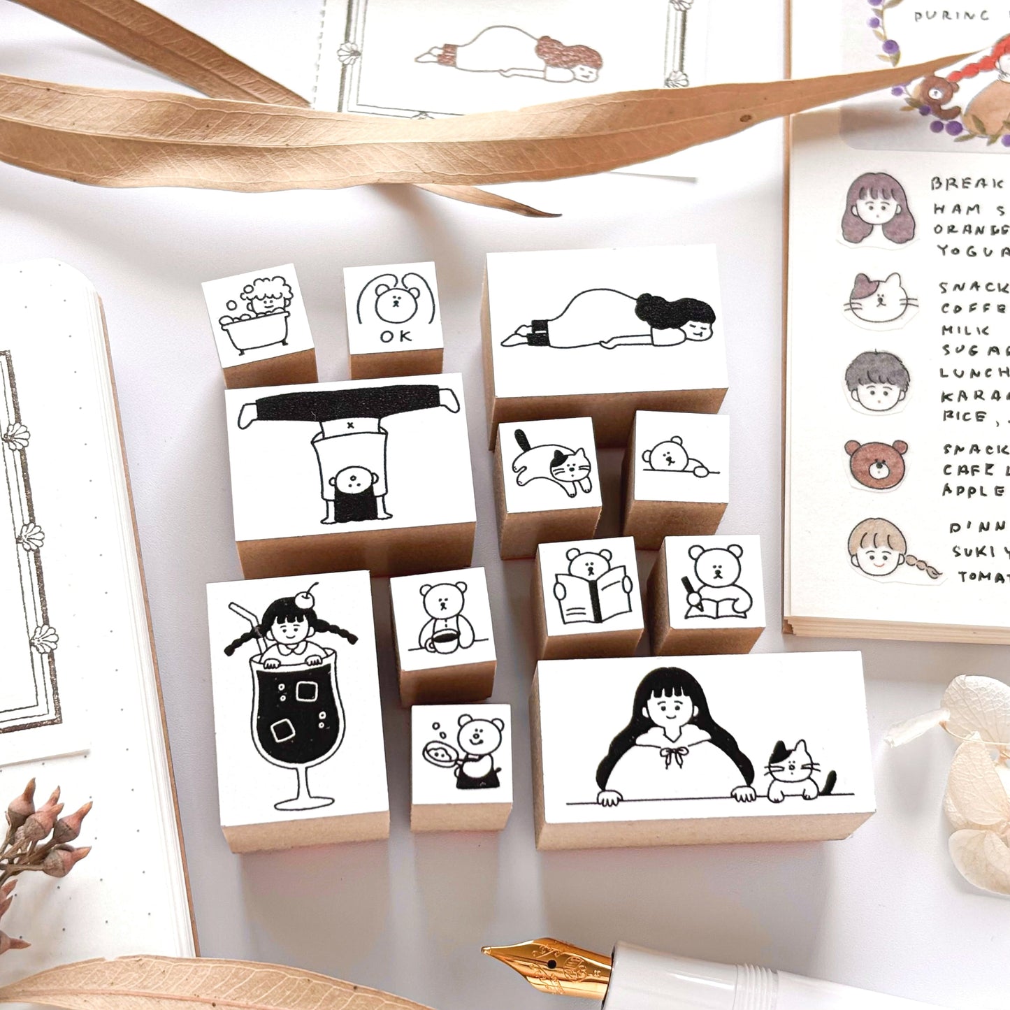 Peppoko / Rubber Stamp - Cream Soda