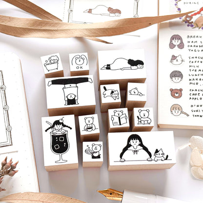 Peppoko / Rubber Stamp - Cream Soda