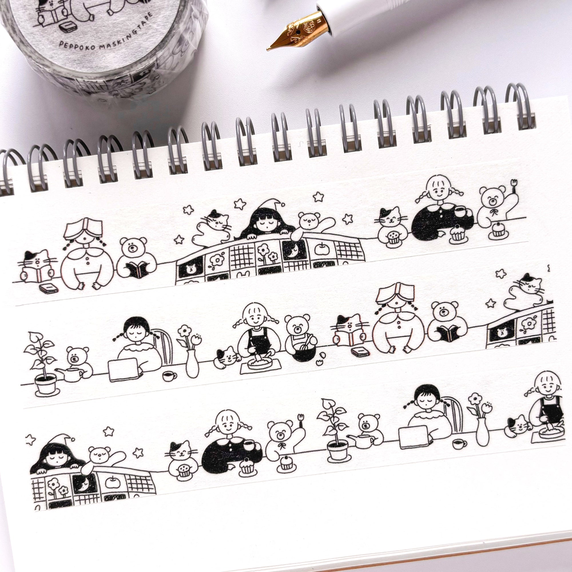 Peppoko / Washi Tape - My Happy Days