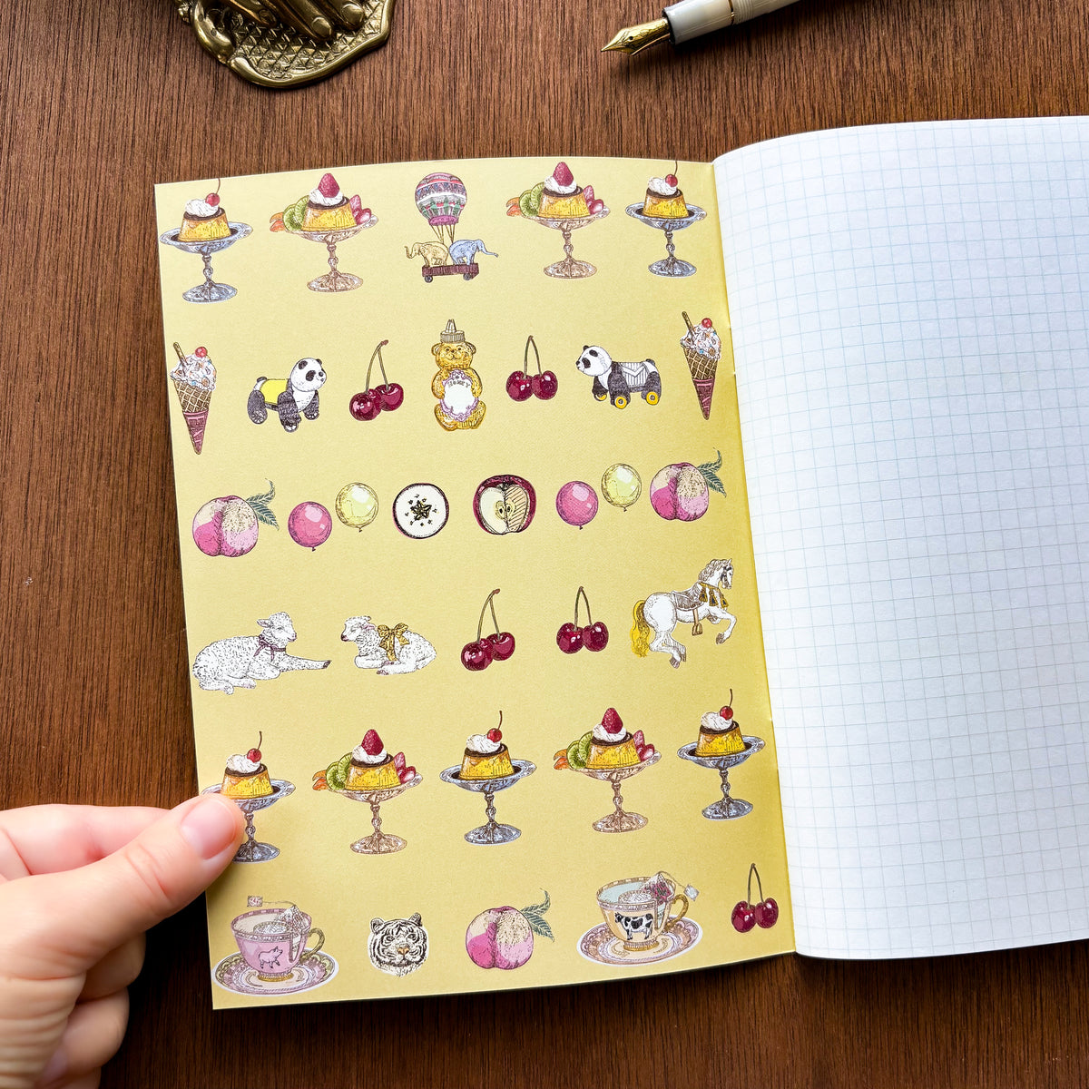 Aya Inoue / A5 Size Notebook - Pudding