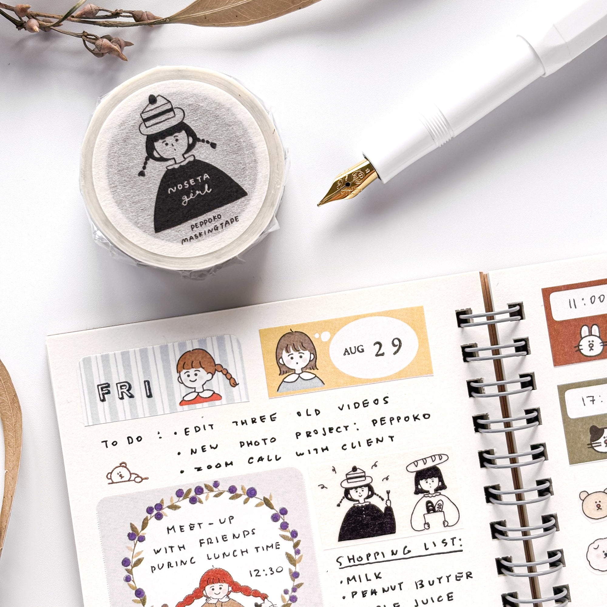 Peppoko / Washi Tape - Girls