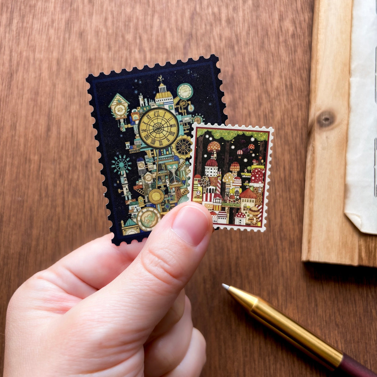 Kuusoogai / Flake Stickers Set - Fantasy Towns Collected by Travelers