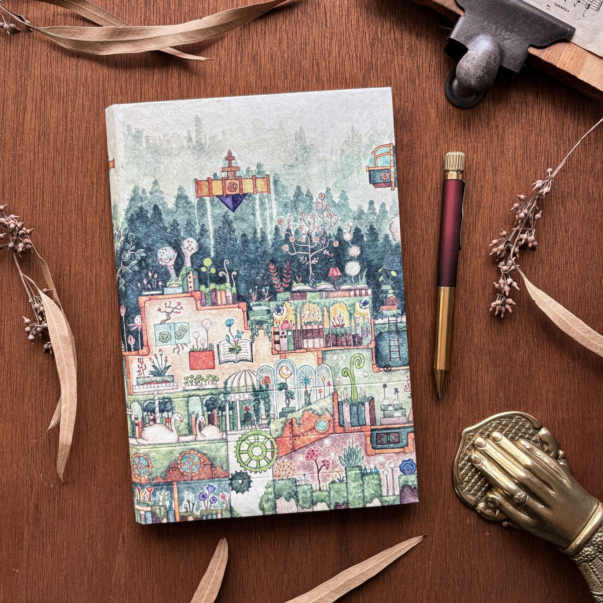 Kuusoogai / Notebook Cover - The Botanical Book Library