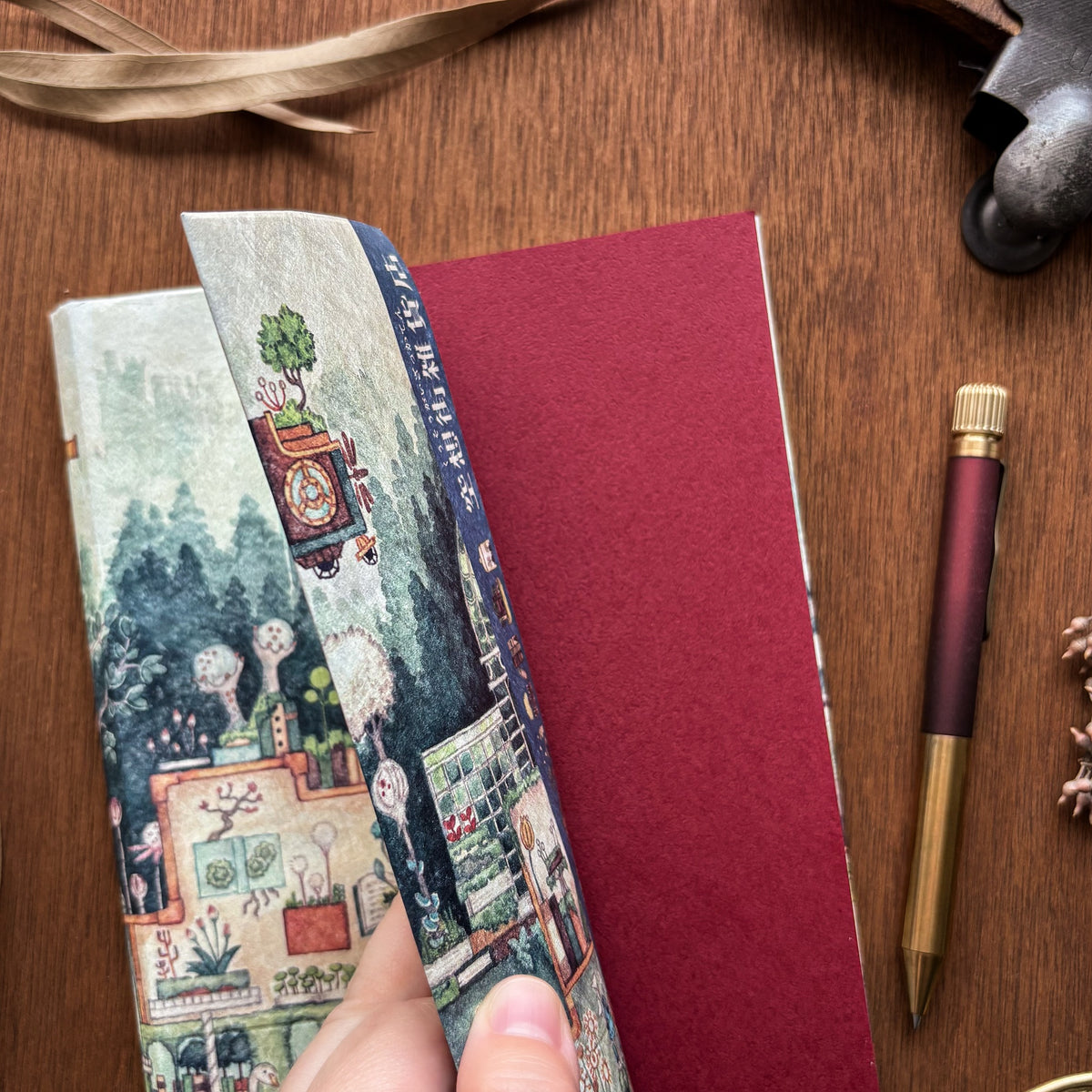 Kuusoogai / Notebook Cover - The Botanical Book Library