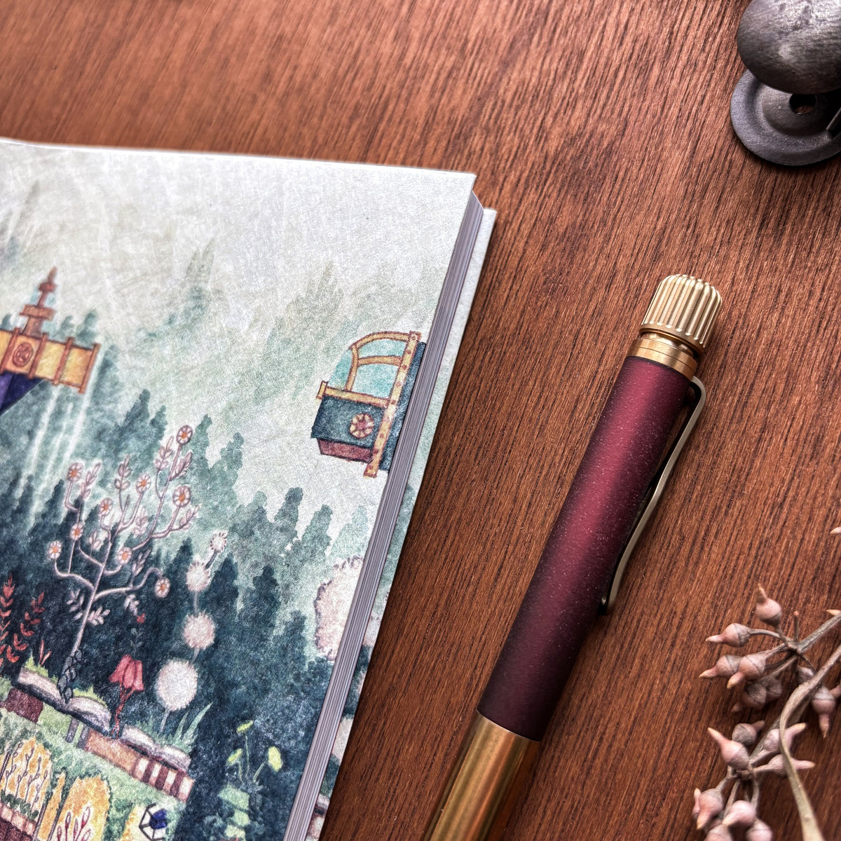 Kuusoogai / Notebook Cover - The Botanical Book Library