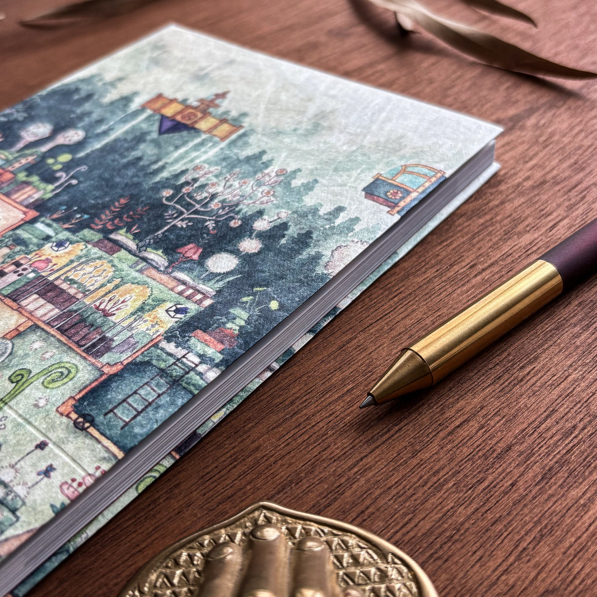 Kuusoogai / Notebook Cover - The Botanical Book Library