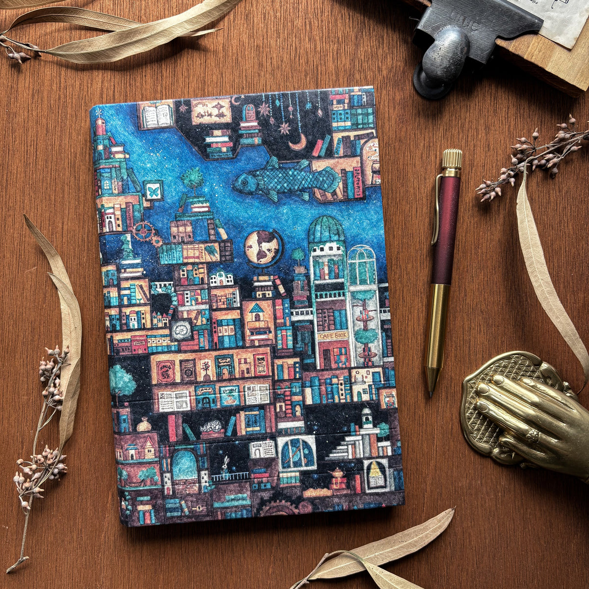 Kuusoogai / Notebook Cover - Kingdom of Forgotten Books