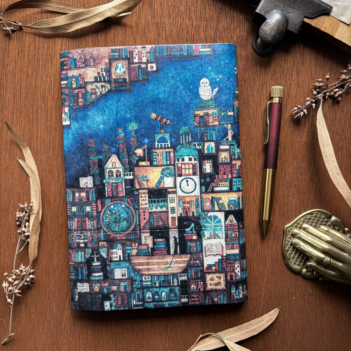 Kuusoogai / Notebook Cover - Kingdom of Forgotten Books