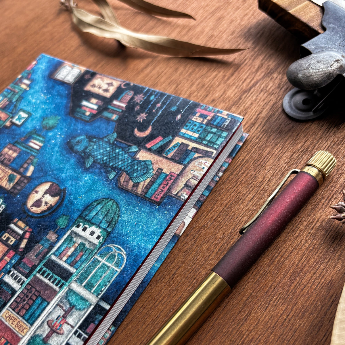 Kuusoogai / Notebook Cover - Kingdom of Forgotten Books