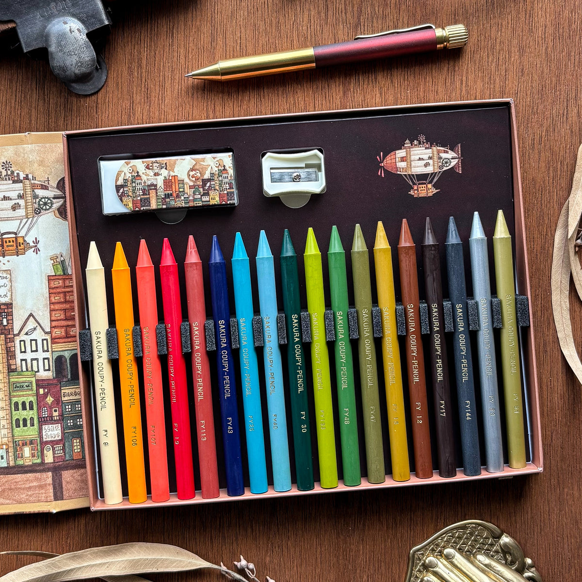 Kuusoogai / Colored Pencil Set - The Travelers' Favorite Stationery Town