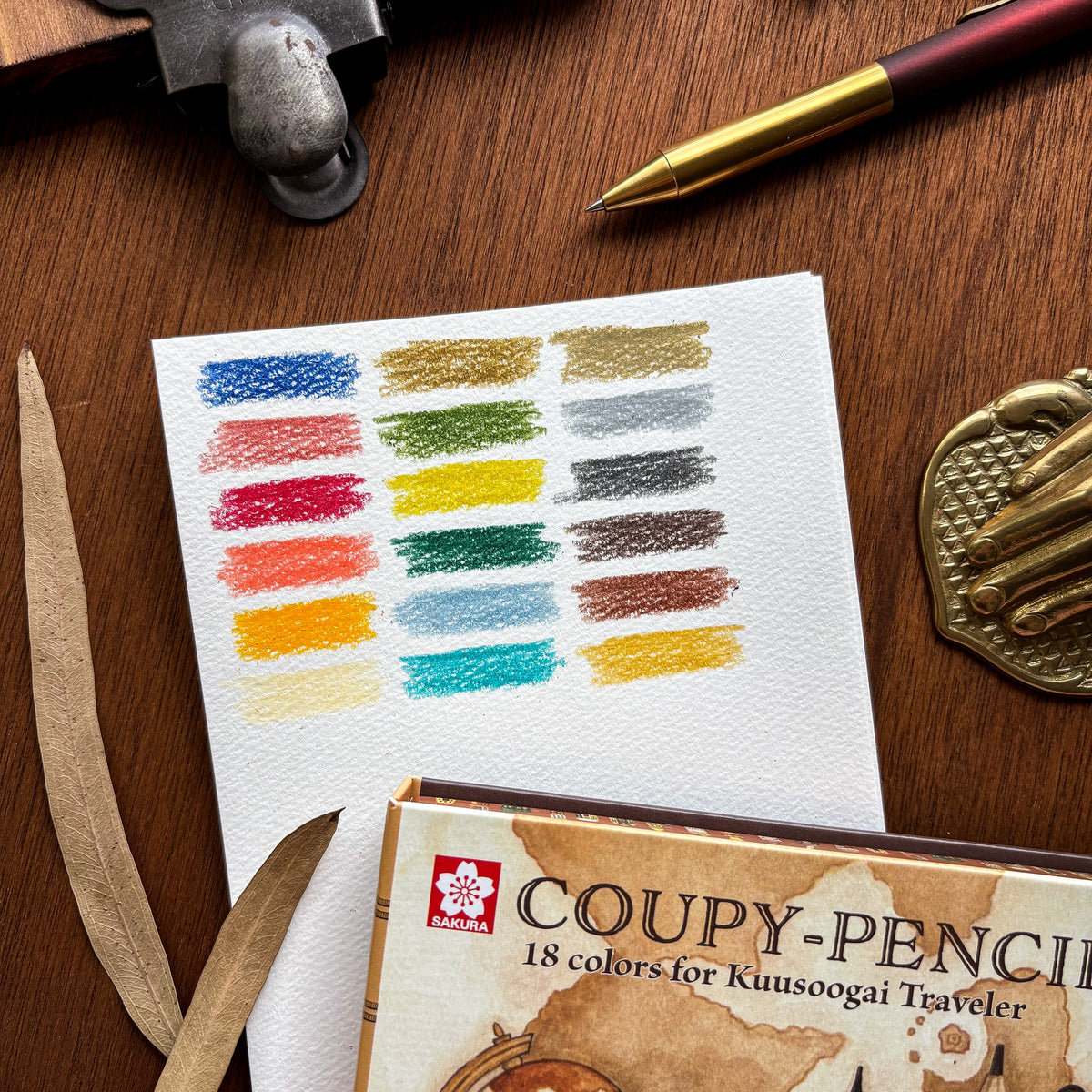 Kuusoogai / Colored Pencil Set - The Travelers' Favorite Stationery Town