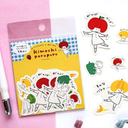 [Limited Edition] mizutama / Flake Stickers - Vegetable