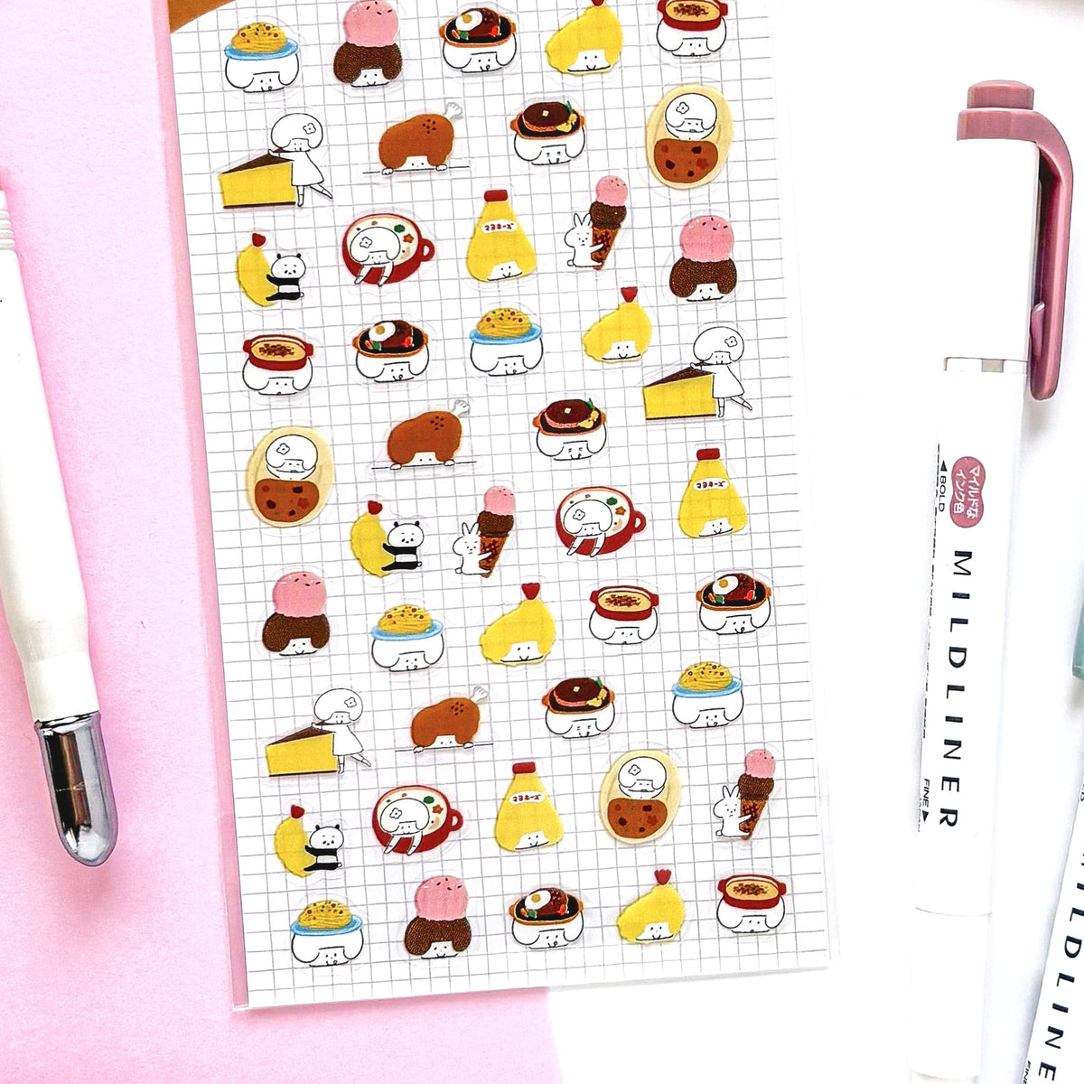 [Limited Edition] mizutama / Petit Stickers - Restaurant