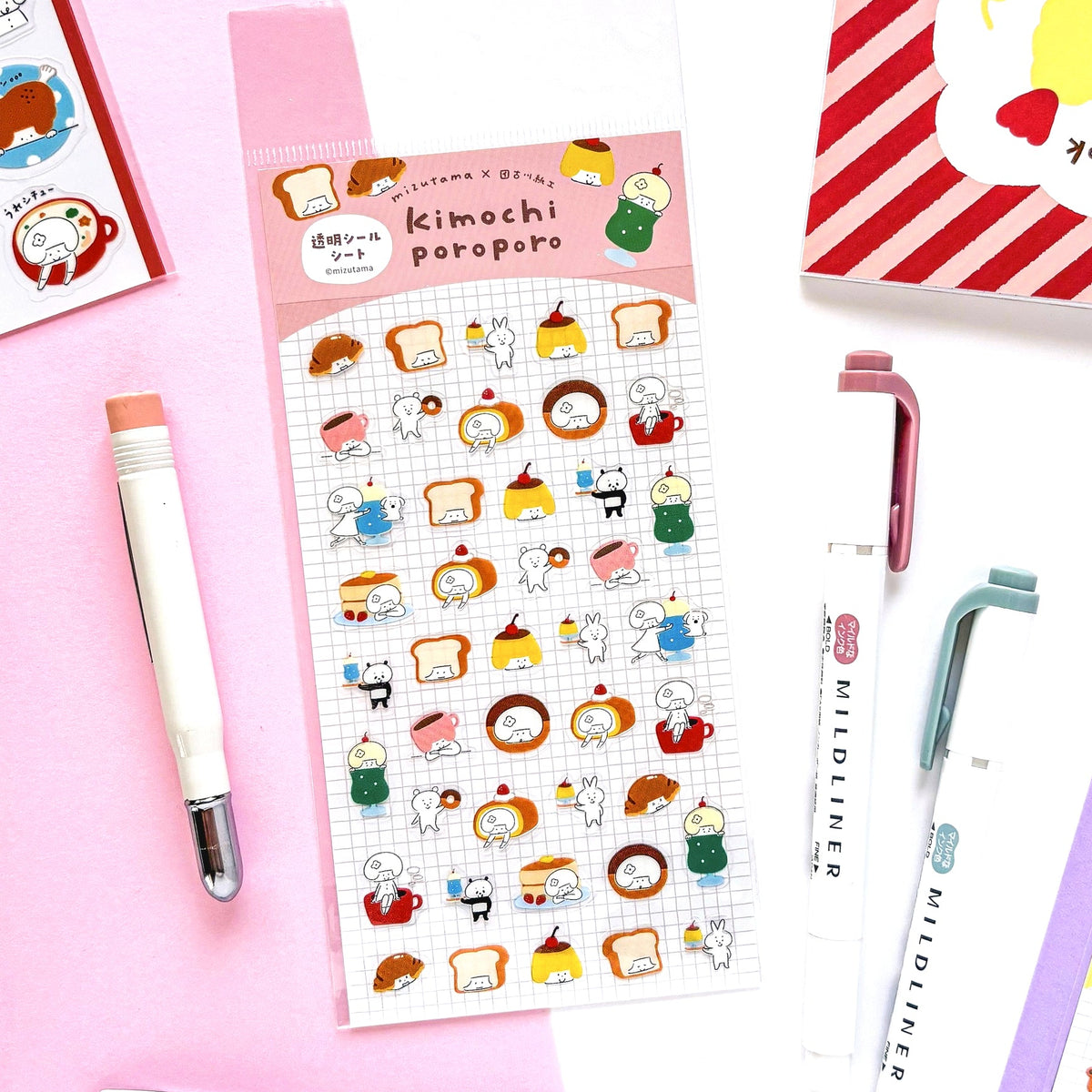 [Limited Edition] mizutama / Petit Stickers - Cafe