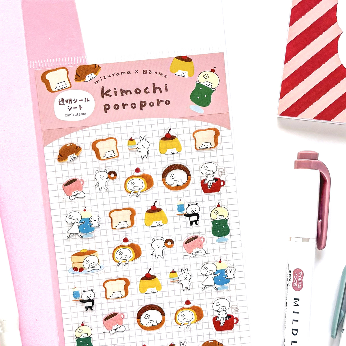 [Limited Edition] mizutama / Petit Stickers - Cafe