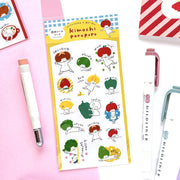 [Limited Edition] mizutama / Stickers - Vegetable