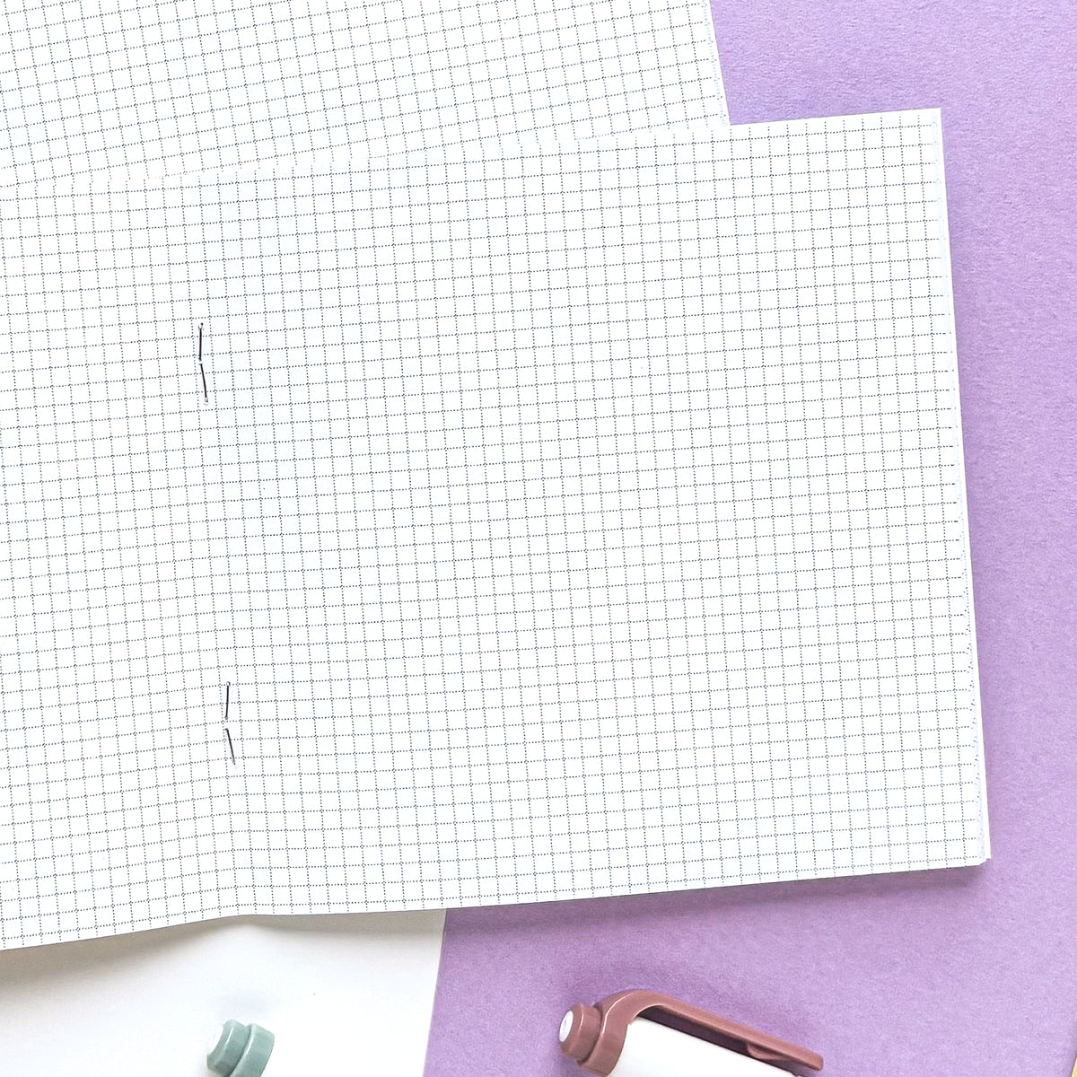 [Limited Edition] mizutama / Square Notebook Set - Cafe & Animal (2 notebooks)