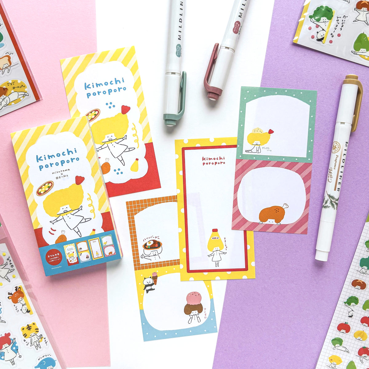 [Limited Edition] mizutama / Slim Memo Pad - Restaurant
