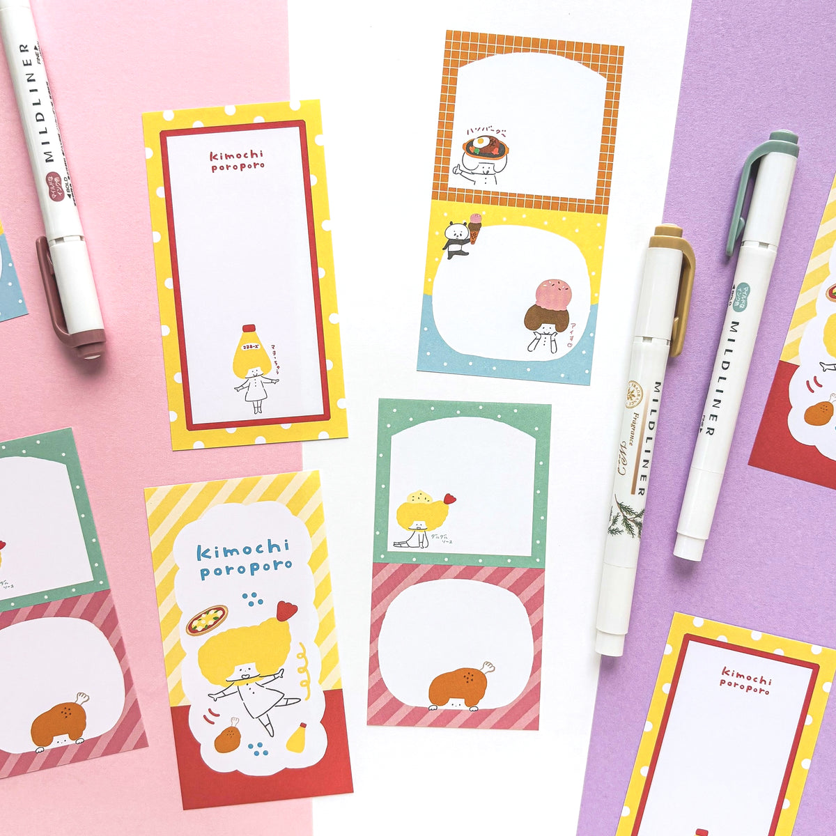 [Limited Edition] mizutama / Slim Memo Pad - Restaurant