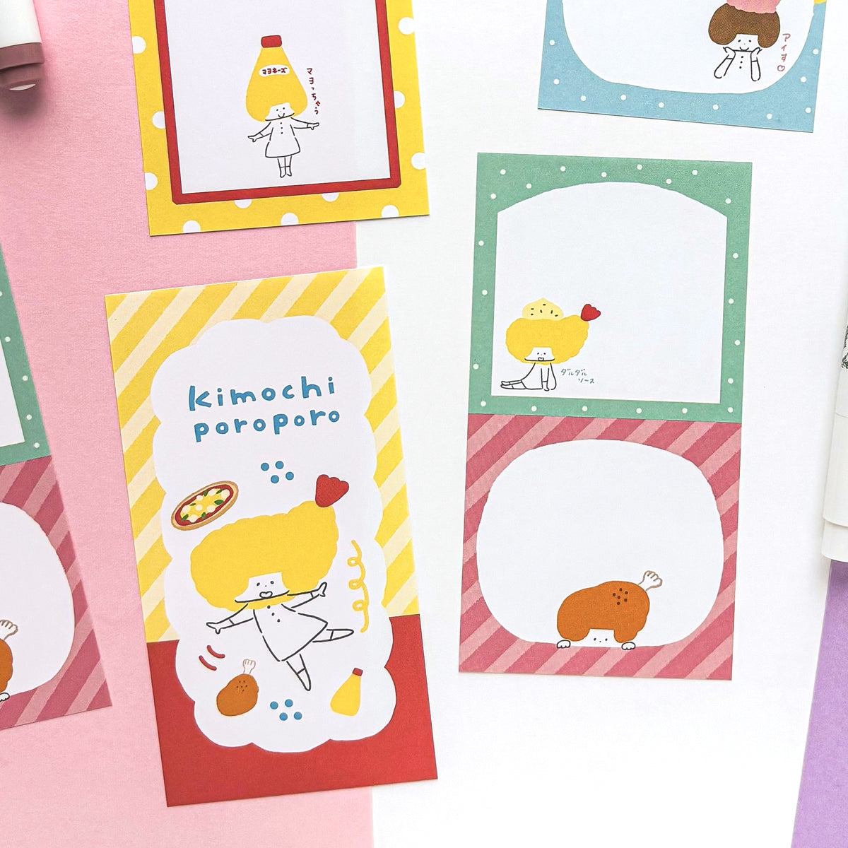 [Limited Edition] mizutama / Slim Memo Pad - Restaurant