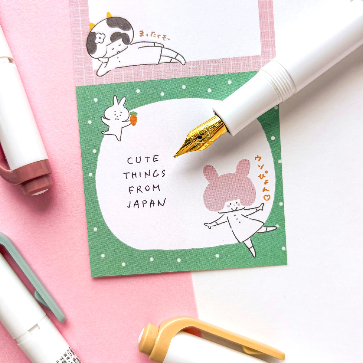 [Limited Edition] mizutama / Slim Memo Pad - Animal